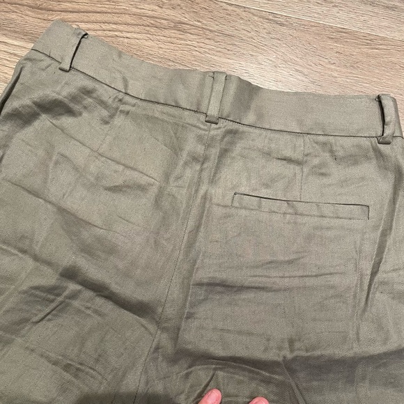 Aritzia- Babaton Linen Wide Leg Dress Pant - Picture 4 of 10